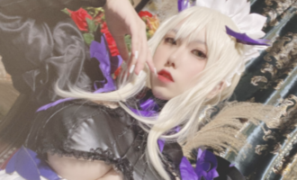 芋圆侑子仙女系cosplay，如梦如幻