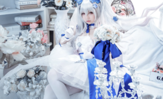 雪晴Astra碧蓝航线cosplay正片拉菲