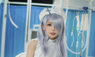 樱岛嗷一女仆Cosplay，呆萌到心扉