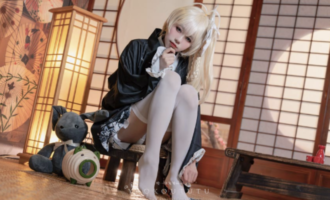 咬一口兔娘 Cosplay穹妹和风浴衣