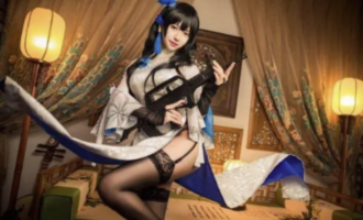 鳗鱼霏儿cos蒂法!最新cosplay美图