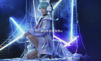 铁板烧鬼舞w初音未来cos日常