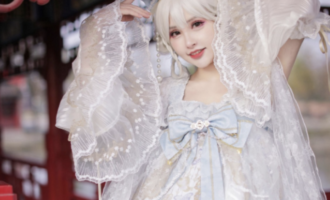 污安-绾LolitaFashion蝶弄钗 2.0白裙